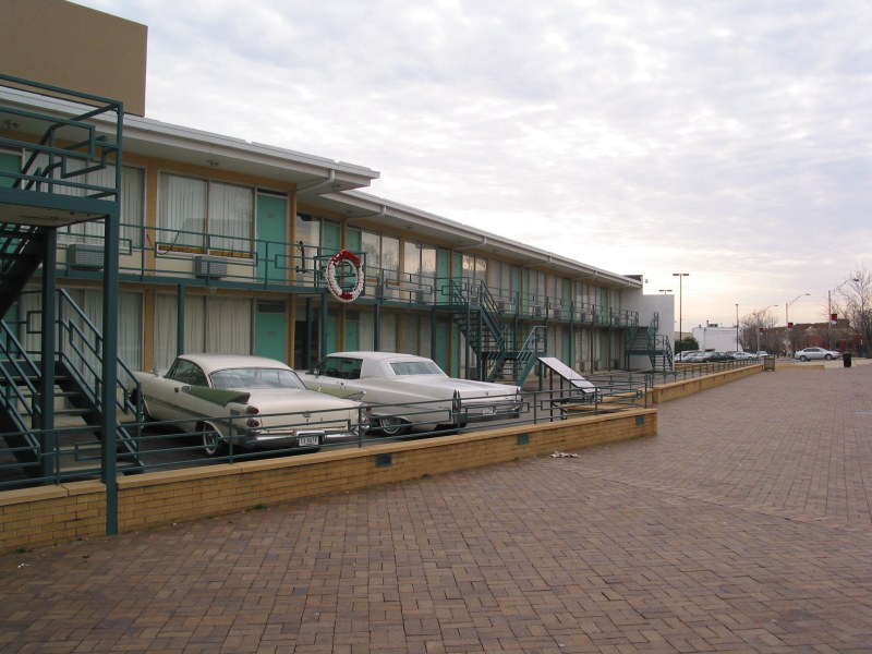 Lorraine Motel balcony — assassination geography