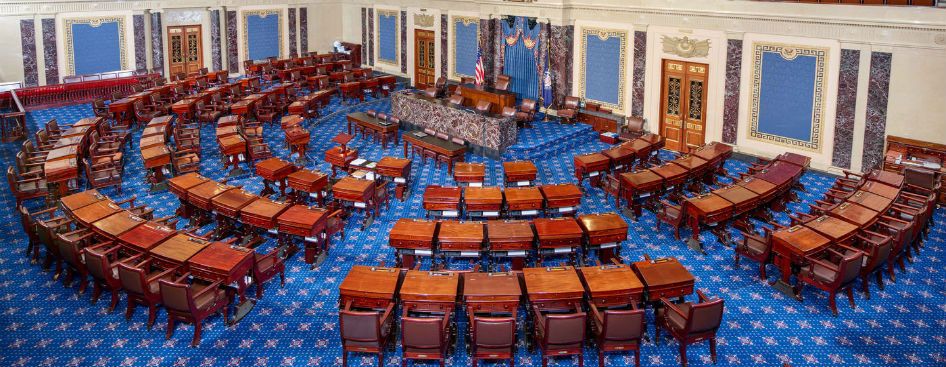 U.S. Senate chamber.