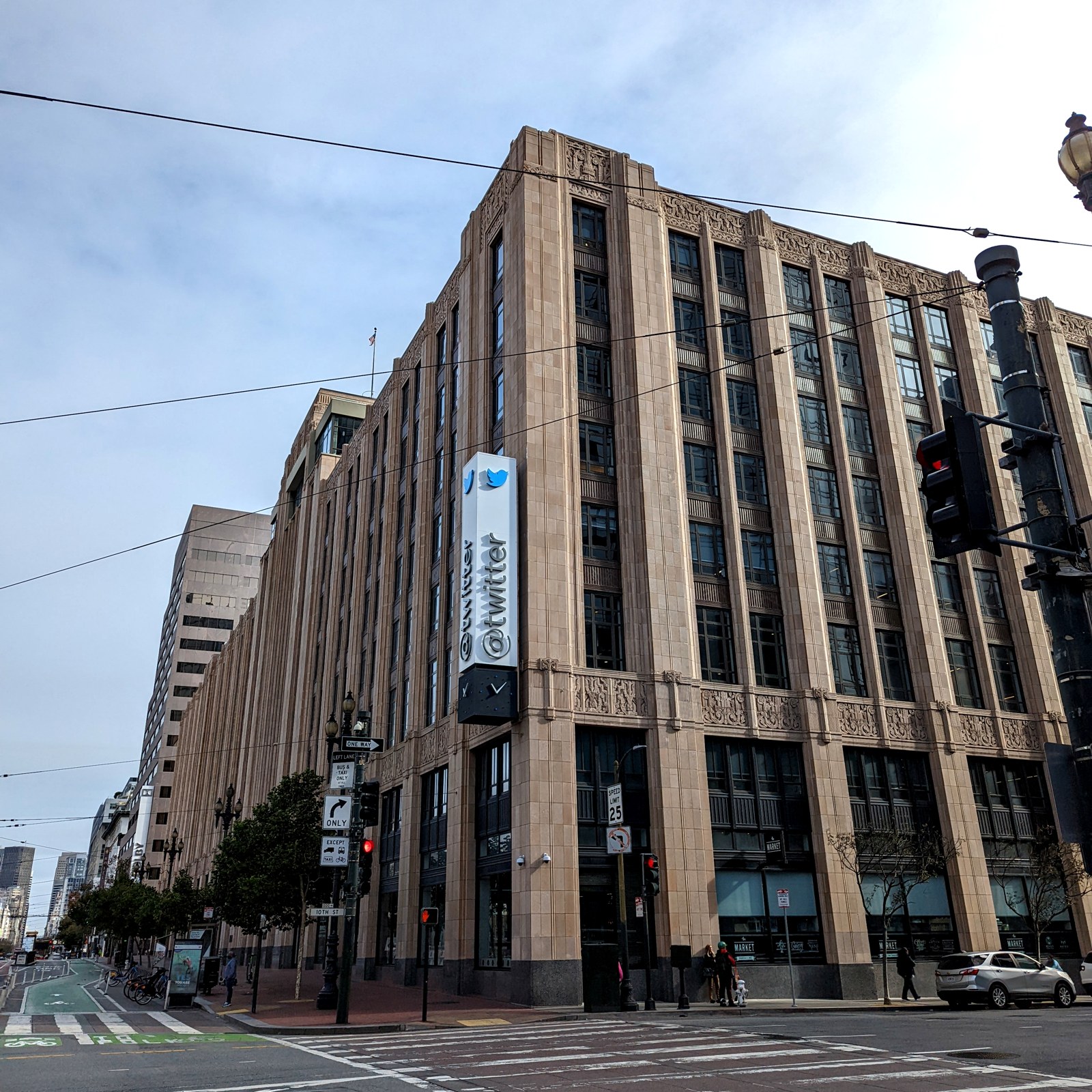 Former Twitter headquarters, San Francisco.