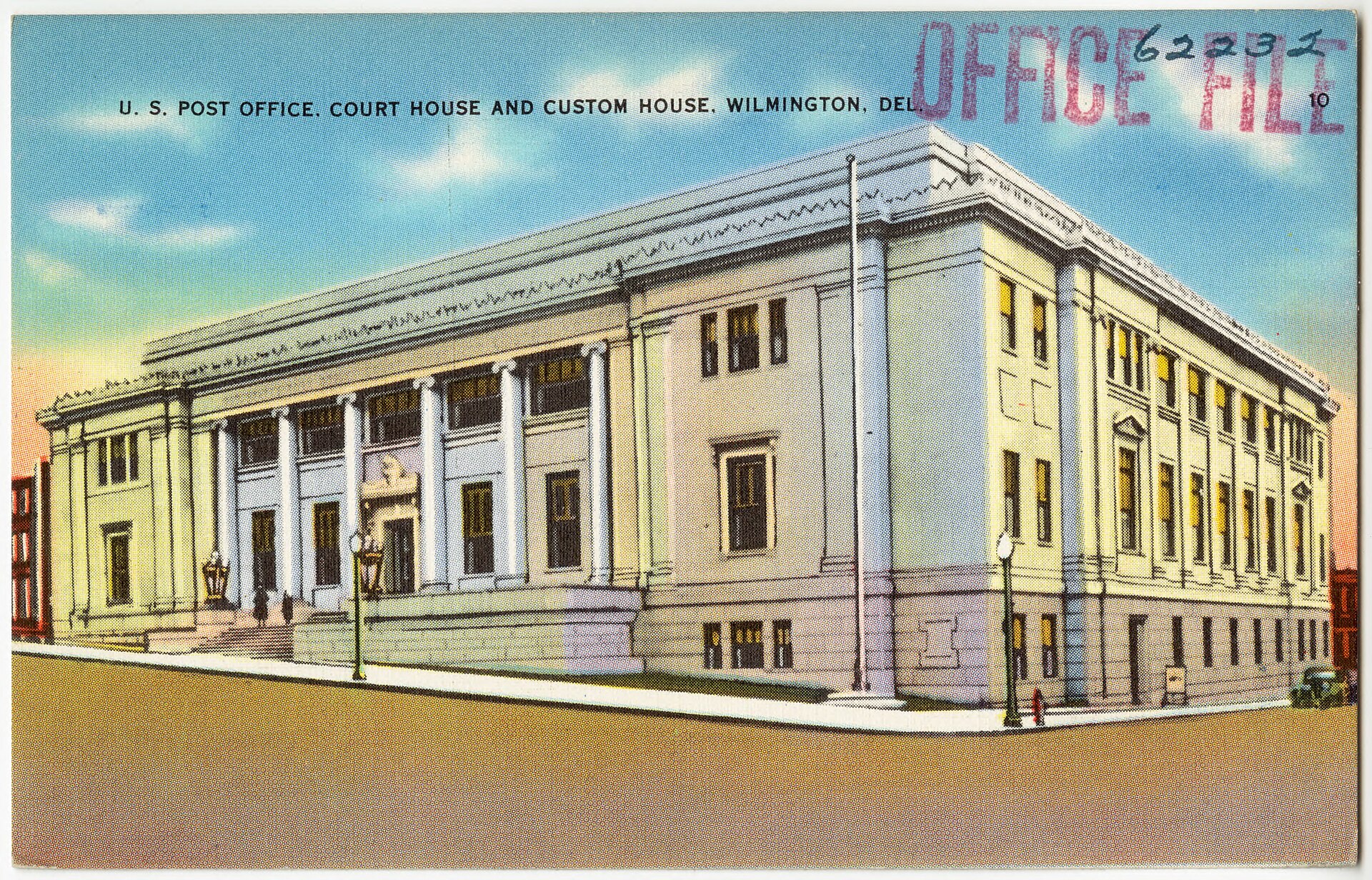 Federal courthouse exterior (guide asset pool) — place context for trial venues.