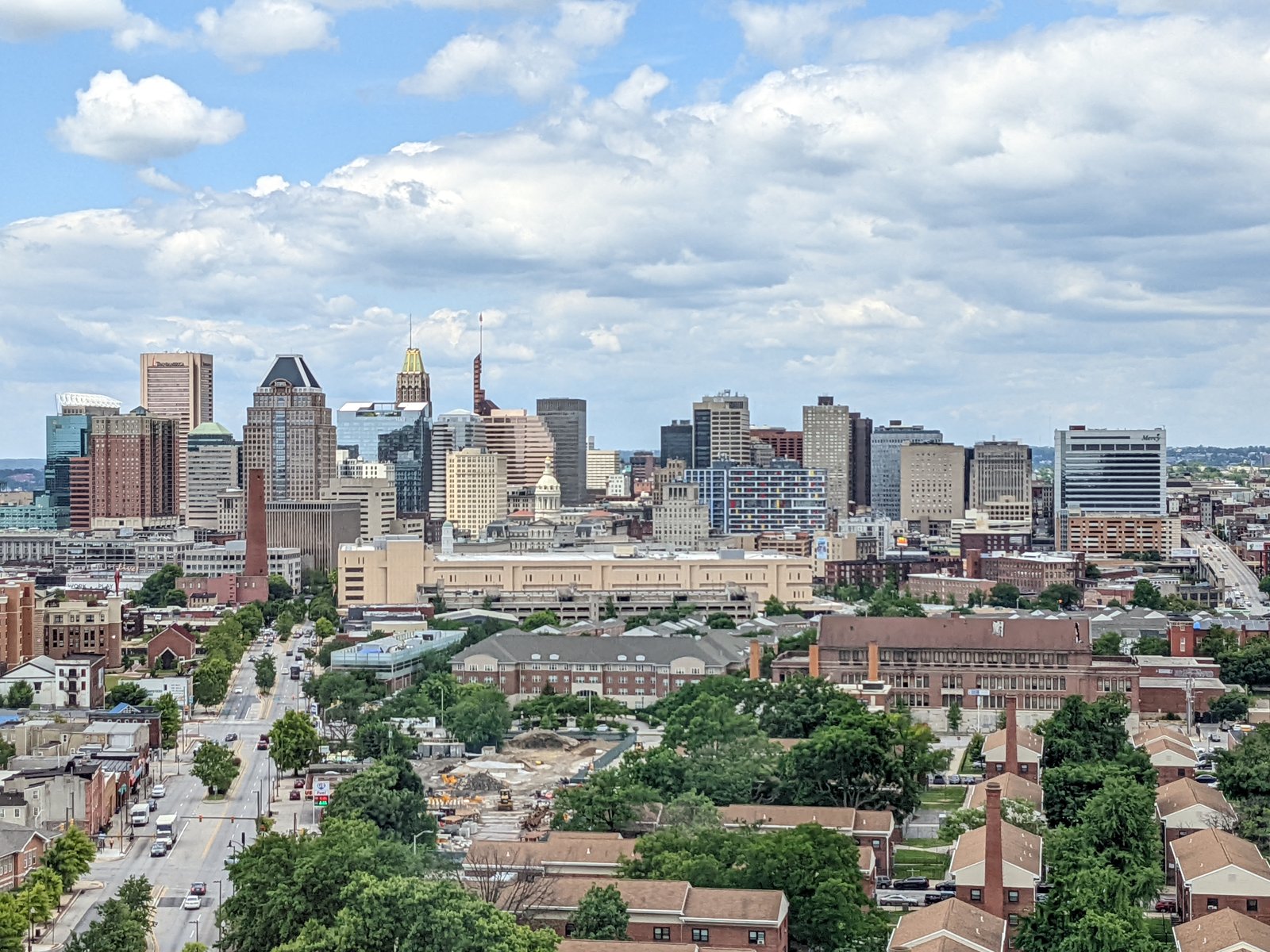 Baltimore cityscape