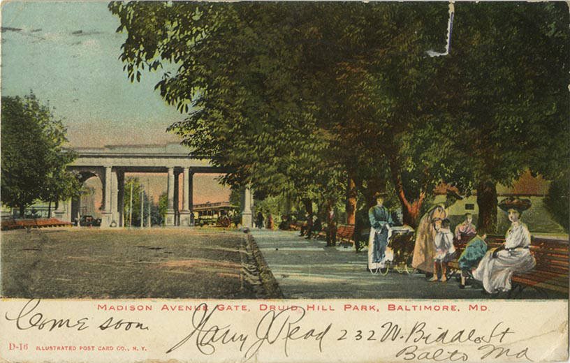 Madison Avenue Gate, Druid Hill Park