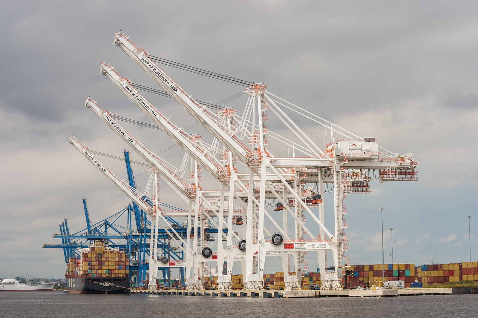 Port of Baltimore pier