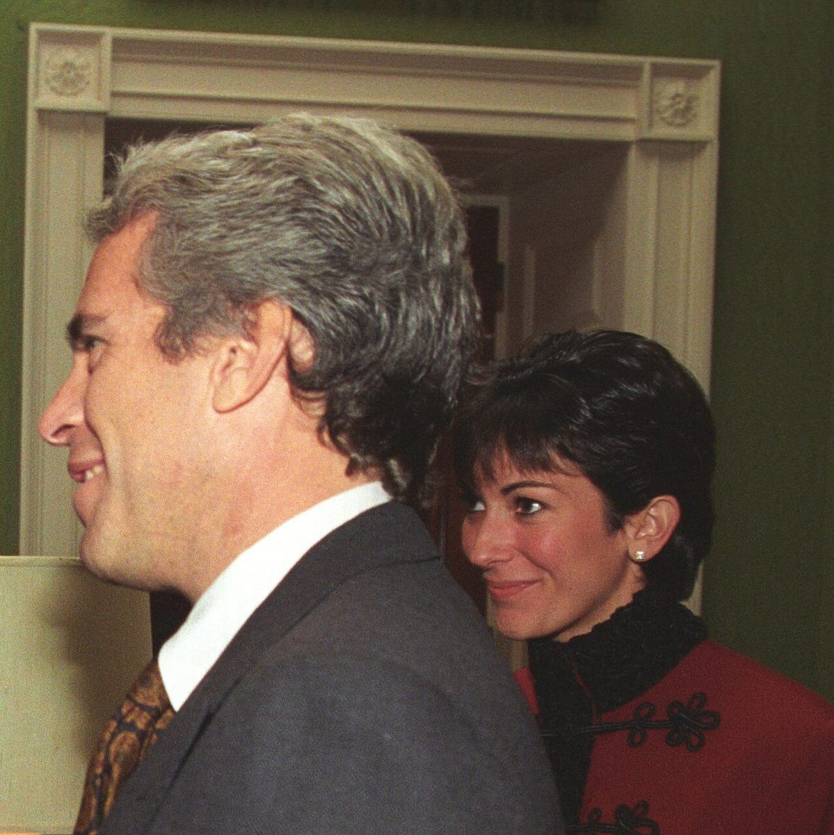 Maxwell and Epstein at the White House, 29 September 1993.