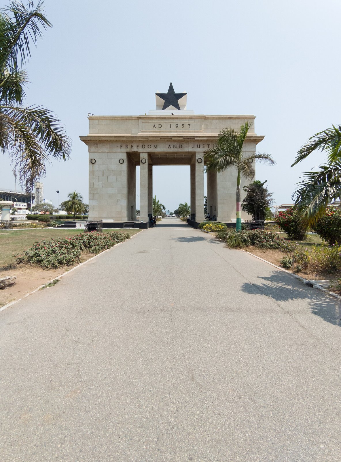 Accra / Independence Square. Ghana trip context. (source file: Independence Square, Korle-Klottey (IMG 20230201 120939).jpg)