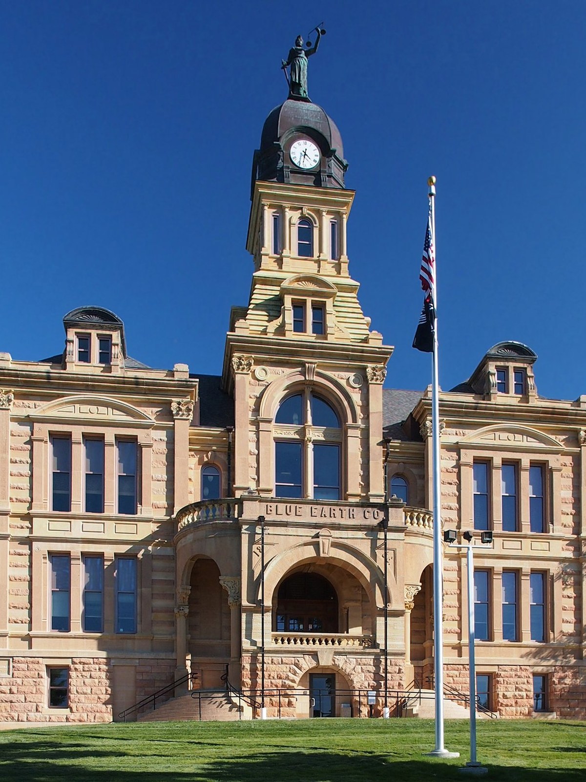 Charles Healey — Blue Earth County Courthouse cover
