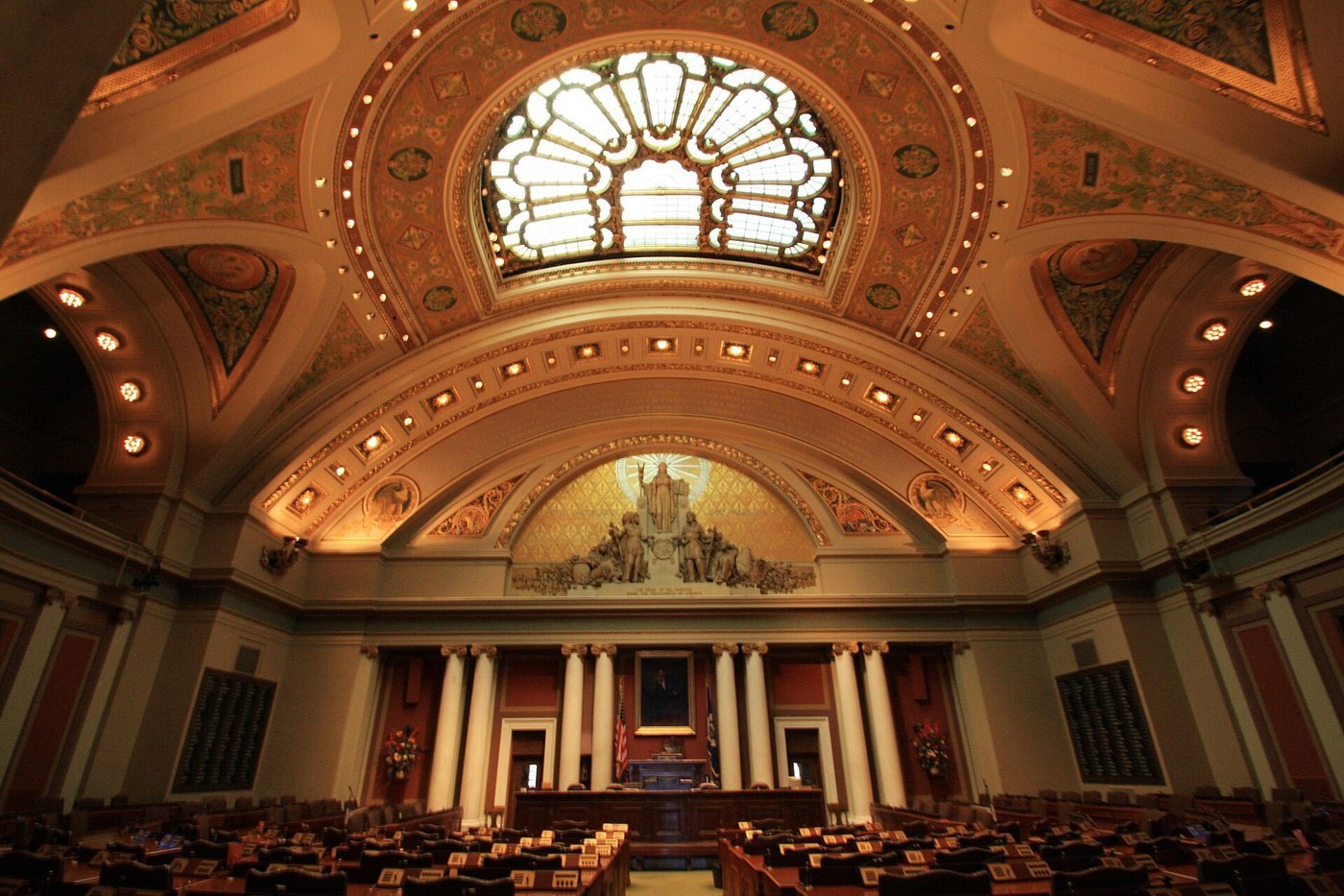 Minnesota House chamber — State Capitol, Saint Paul.