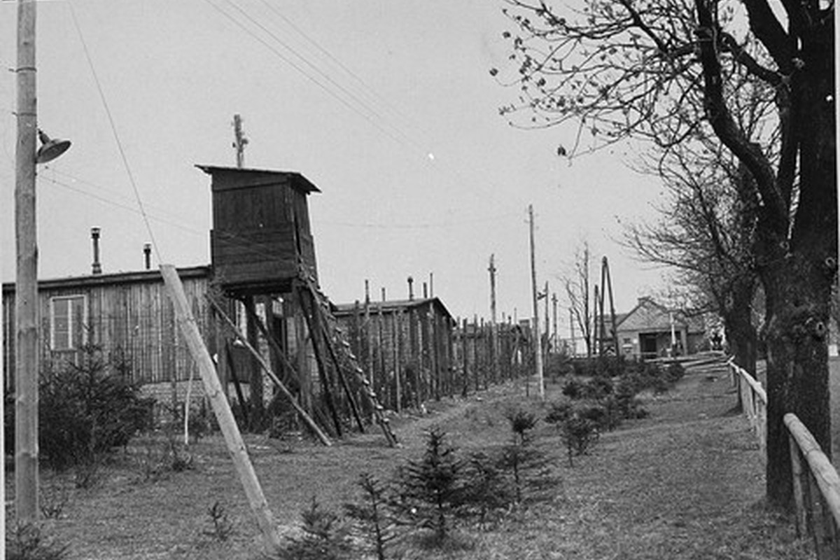 Ohrdruf camp overview after liberation